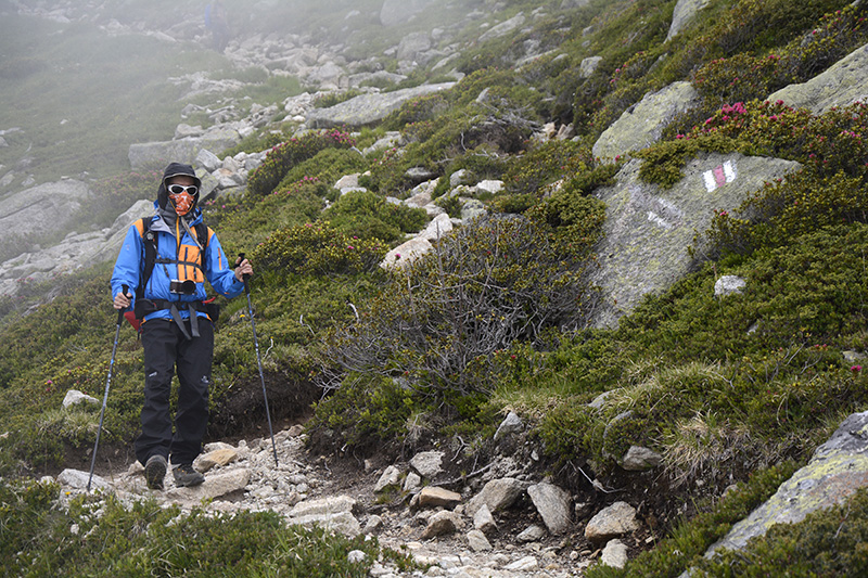 фотография © Красиана Георгиева Обиколката на Монблан 2014 TMB Tour du Mont Blanc